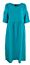 Dress long s.s. turquoise