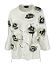 Top 2.col. roses paint offwhite-print