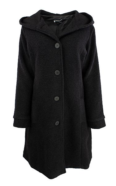 Coat short hood