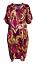 Dress short s.s. print