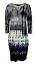 Dress short 3/4 s. print