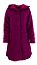 Coat hood purple