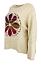 Pullover jaq. flower