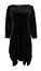 Dress 3/4 - 3/4 s. velvet black