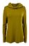 Pullover rollneck amber-green